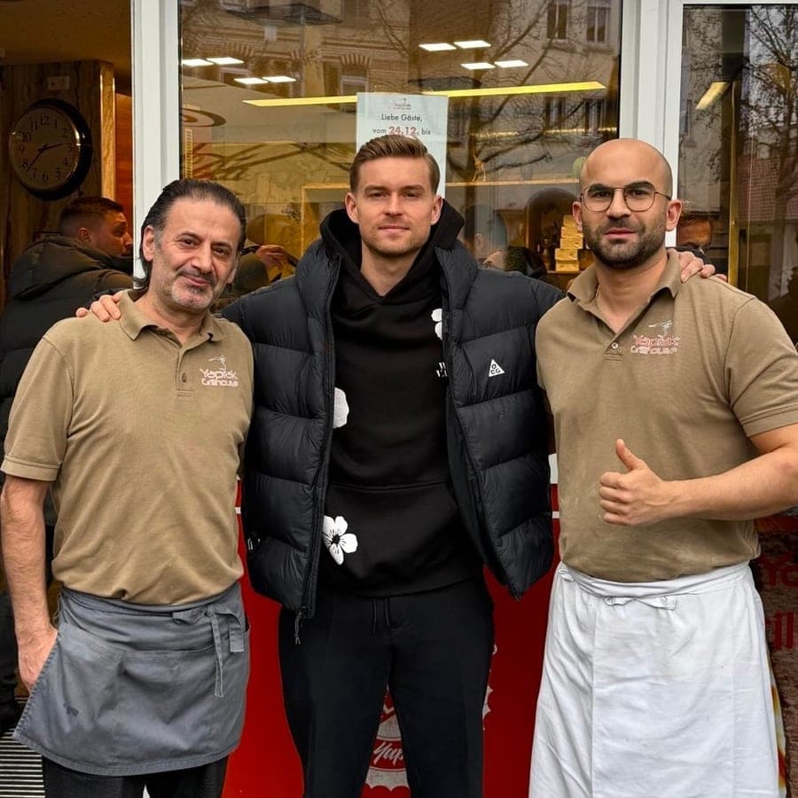 Maximilian Mittelstädt zu Gast im Yaprak Grillhouse